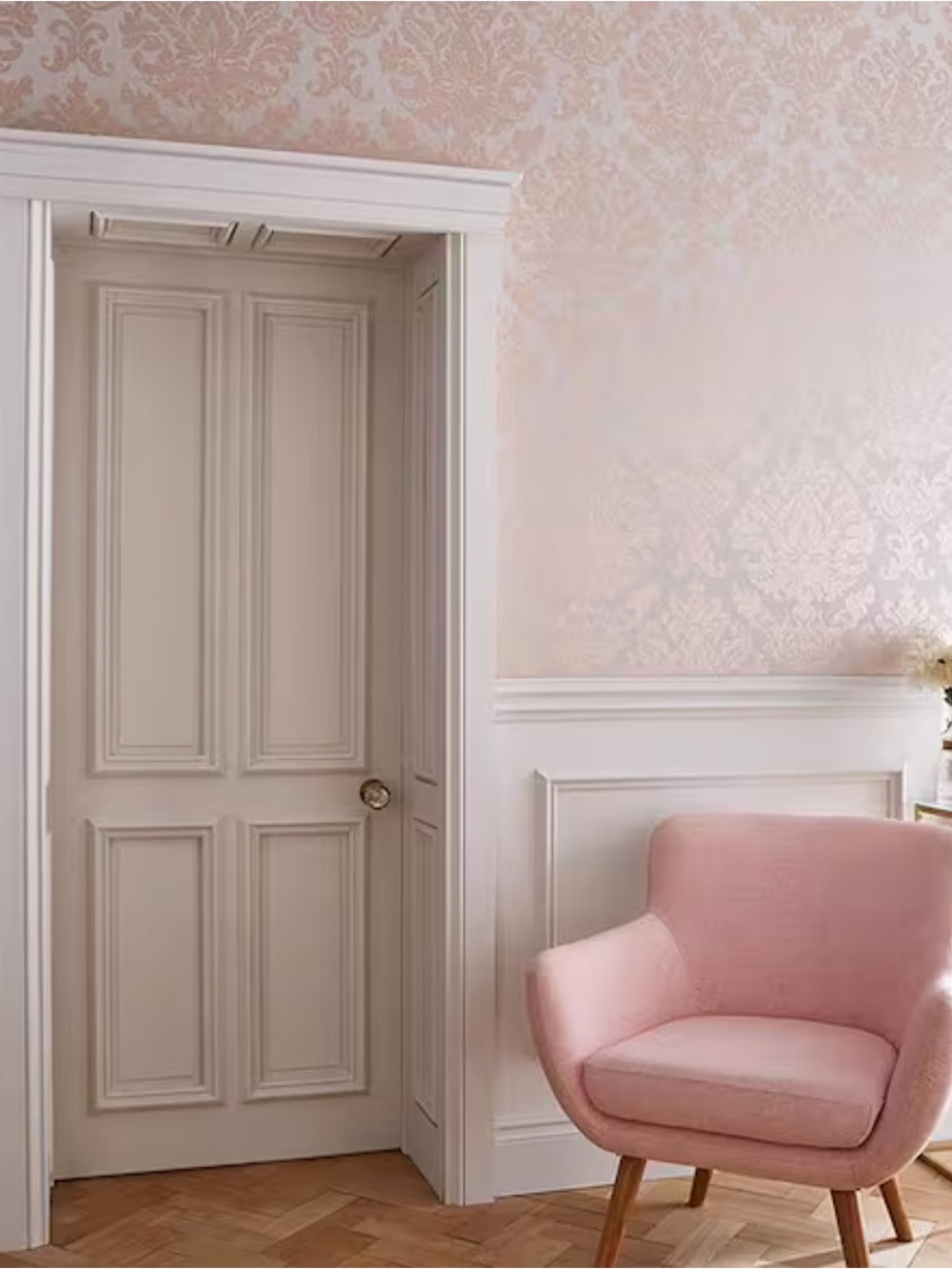 Graham & Brown Milan Damask Rose Gold 2 full rolls